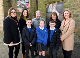 Community art project boosts the vibrancy of Stanley’s high street