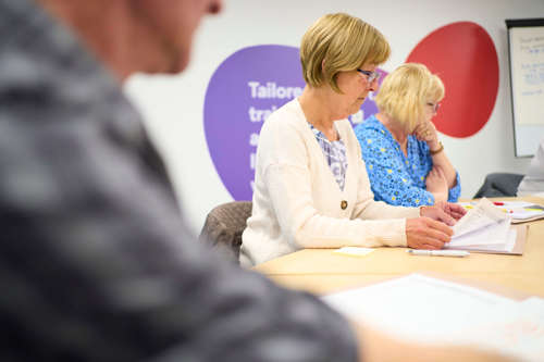 Karbon Homes' customers taking part in a Money Works course