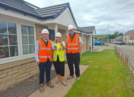 Milestone reached with hand over of new rural homes in Bellingham