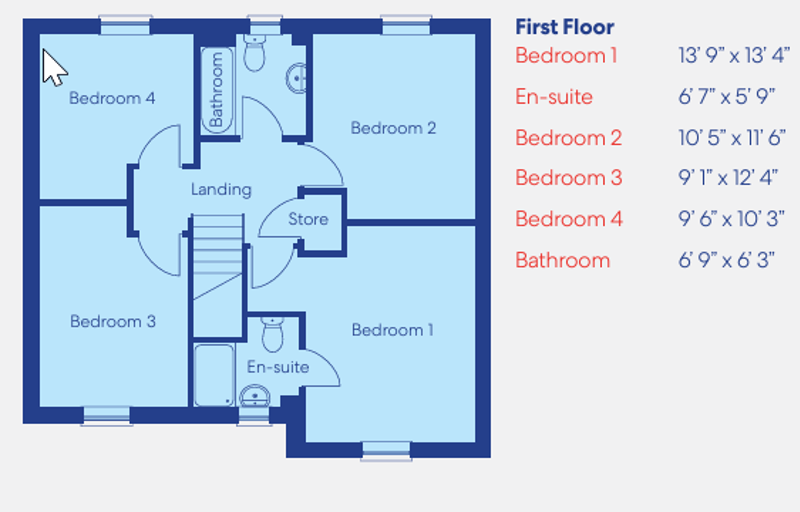 2D Floor plan