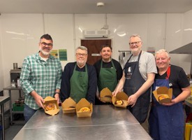 Making pies and pals