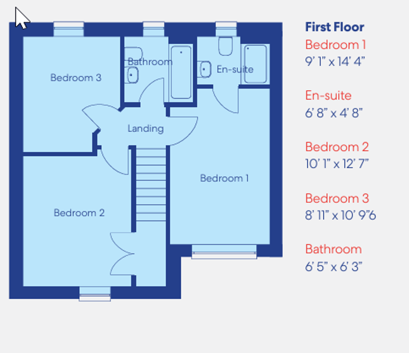2D Floor plan