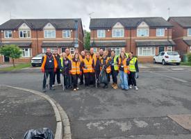 Helping out in Hartlepool: A volunteers week community clean-up
