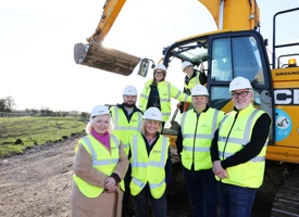 Work starts on site for new rural homes in East Cowton