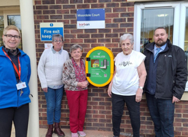Fundraising efforts bring new defibrillator to Eston, Middlesbrough