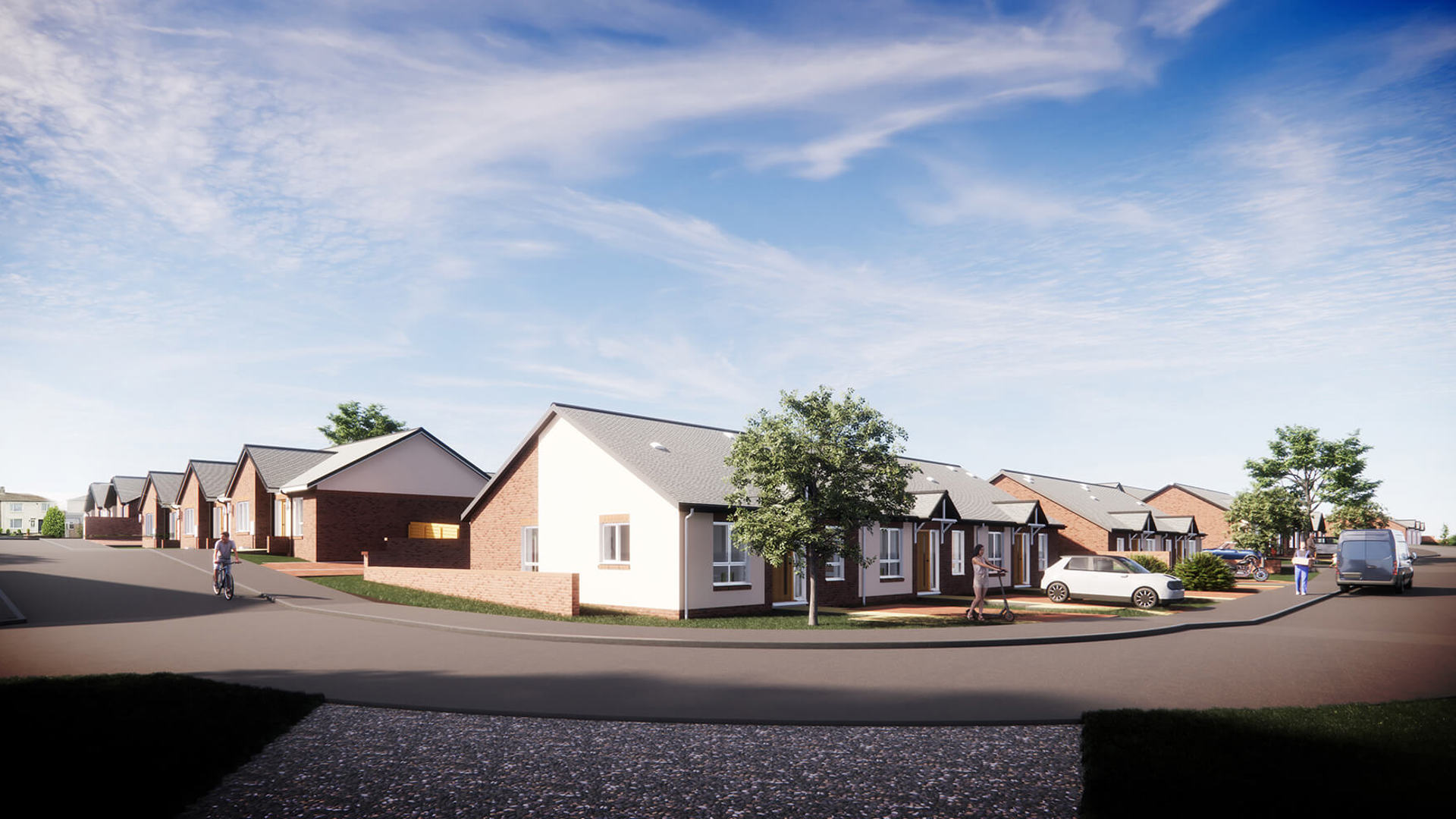Planning submitted for new bungalows in Trimdon, County Durham Karbon