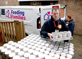 Support for Feeding Families as demand for the charity’s services grows