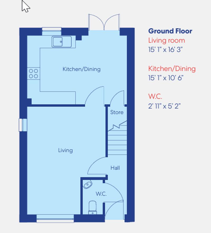 2D Floor plan